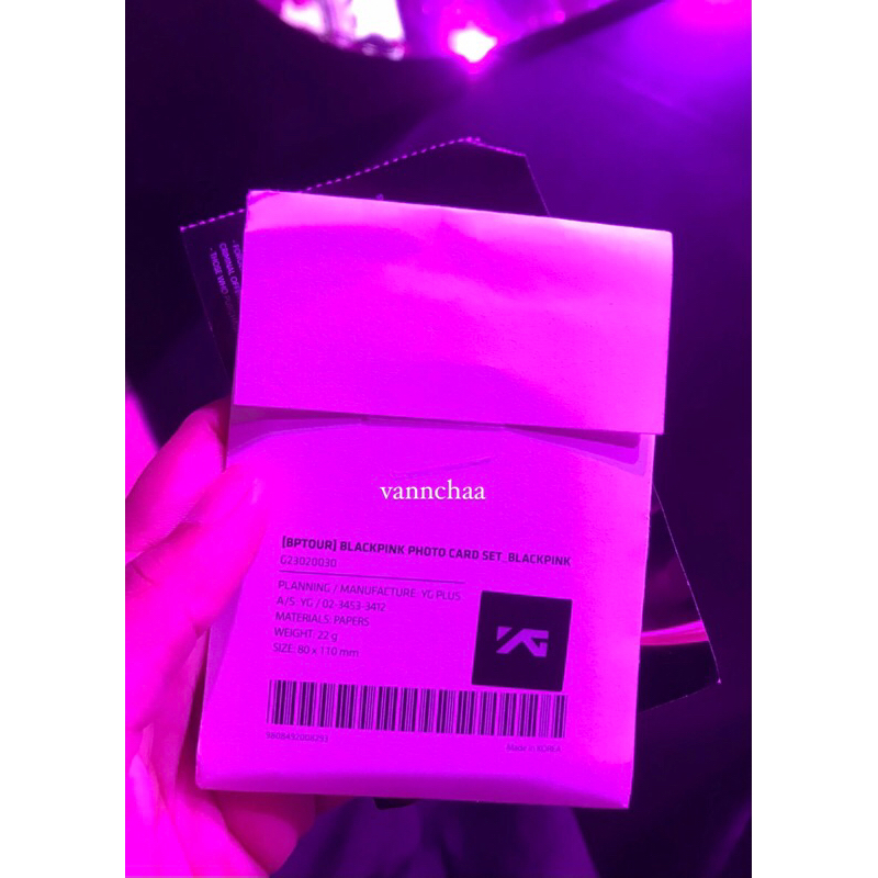 [READY] PC Exhibition Blackpink Flimty Set Official BONUS PC OREO