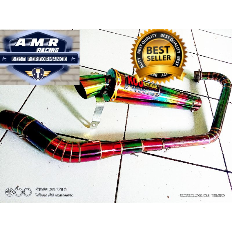 KNALPOT KOU RAINBOW PNP VIKION,FU,SONIK,MX,DLL