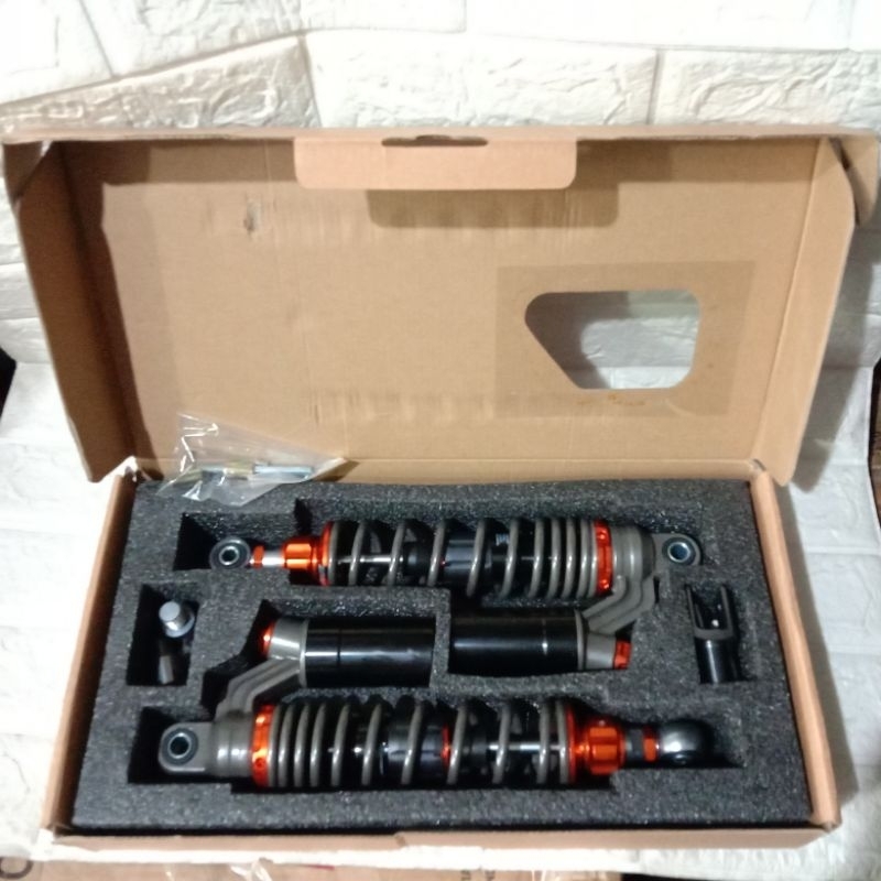 Shockbreaker tabung atas copy KTC racing 280/320/340/310/335 bebek matic Shok Belakang Copy KTC OHO1