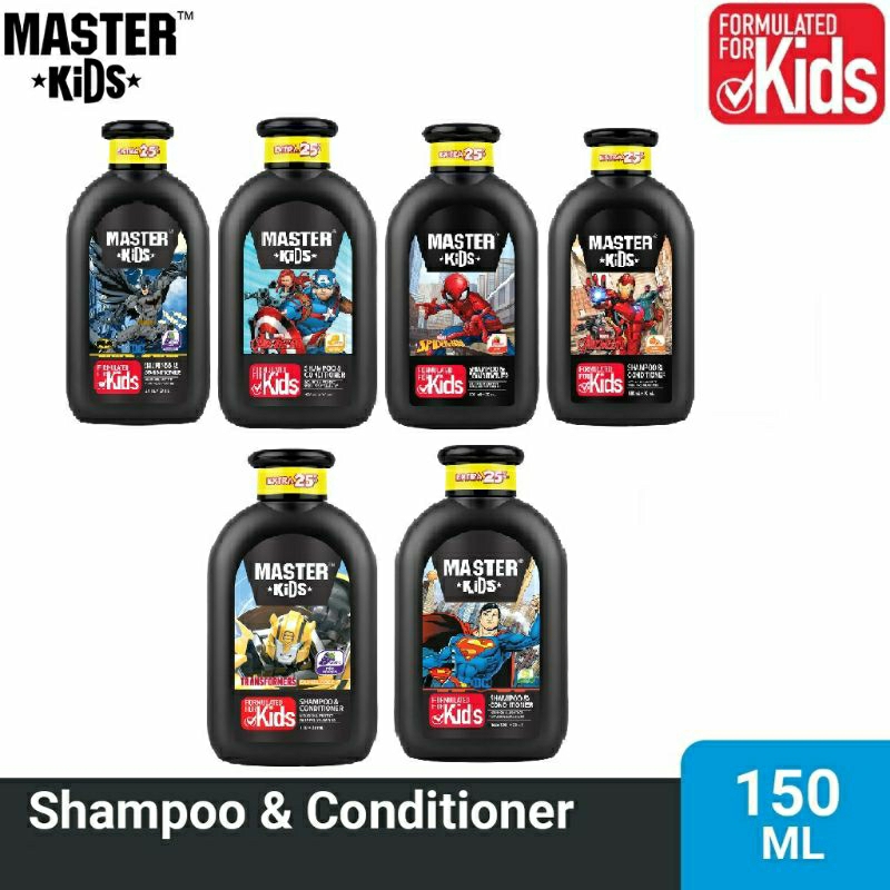 Master Kids shampoo &amp; conditioner 150ml