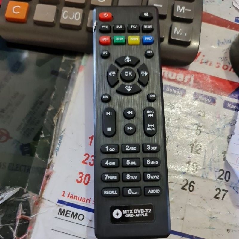 REMOTE MATRIX / AKKO STAR/ Remote Set Top Box (STB)