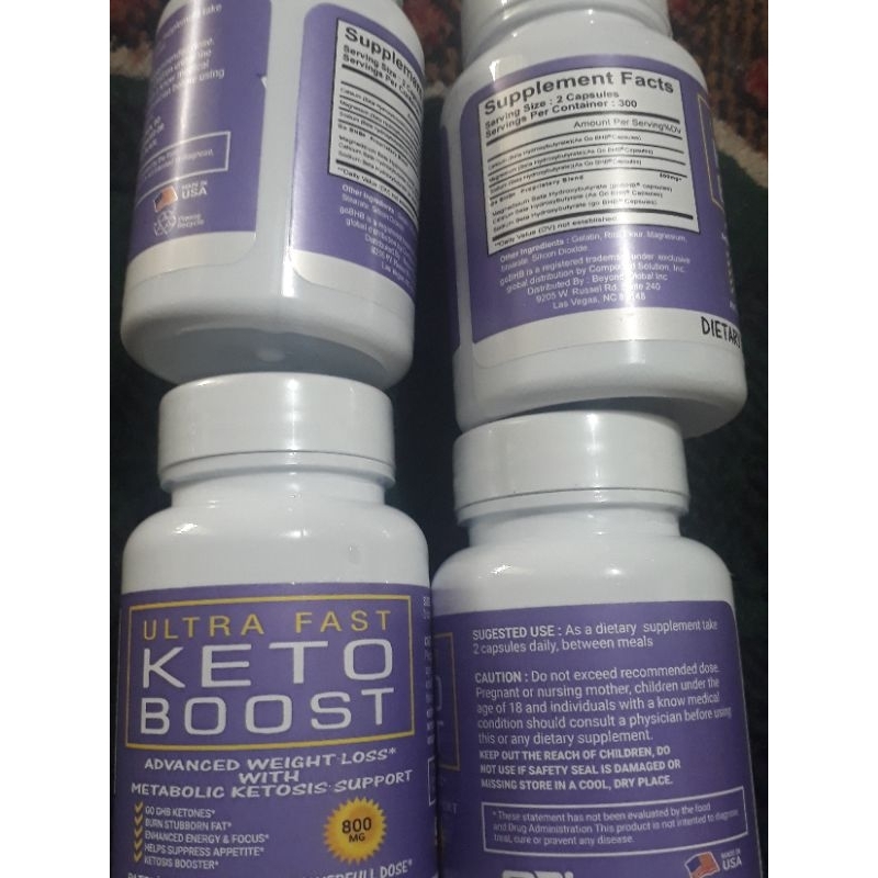 Keto Boost Dietary Supplement 60 Caps