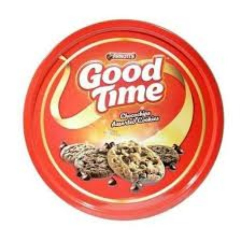 

Good Time Cookies Chocochips Kaleng 256 gr