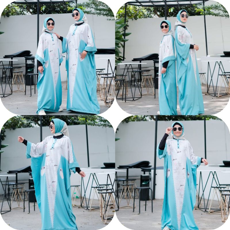 COUPLE KAFTAN KARJ + HIJAB BY MEERA