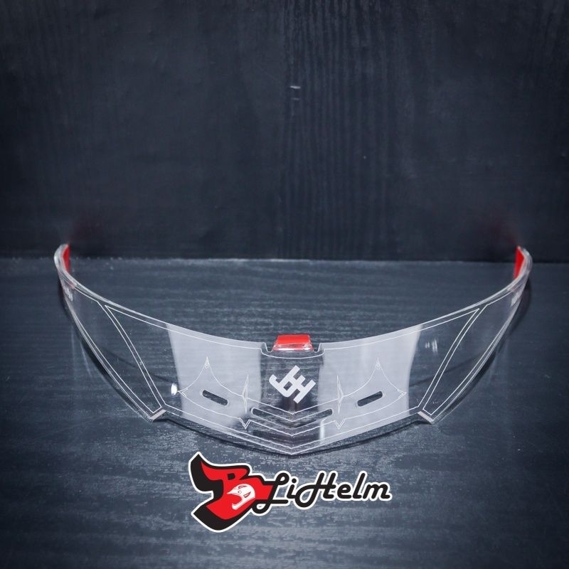 SPOILER RSV FF500 / RSV 300 / SPOILER HELM RSV FF500/RSV300 HITAM BENING MURAH KUALITAS MEWAH