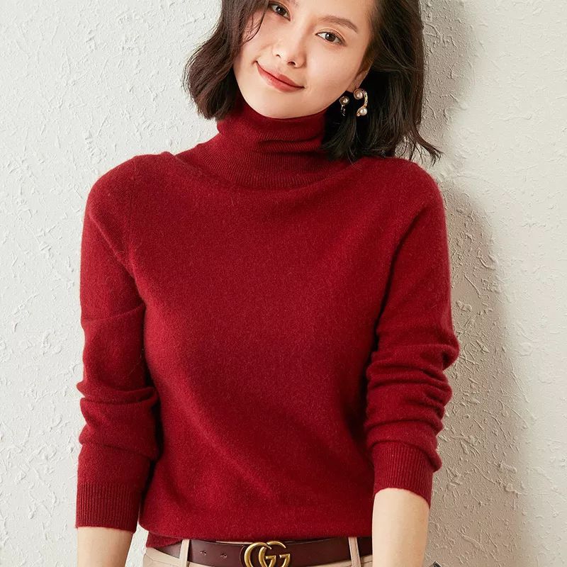 Sweater Turtleneck Daisy Atasan Wanita