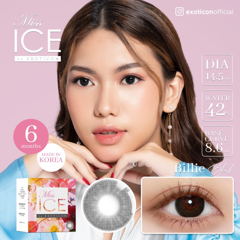 Softlens X2 MISS ICE 14,5 MM Normal By X2 Exoticon / Soflen MISS ICE / MISS ICE By X2 Exoticon / MIS ICE / MIST ICE