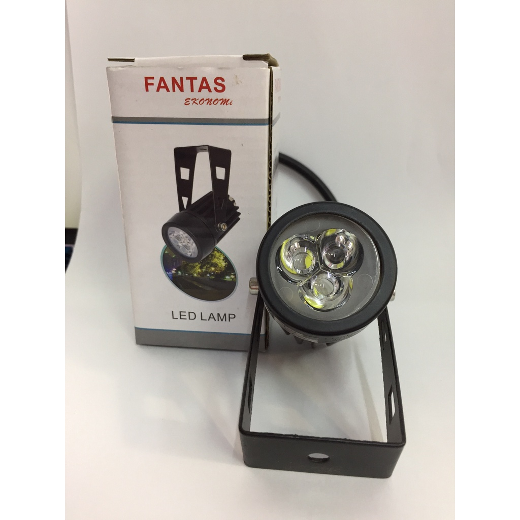 lampu sorot taman 3wat putih/kuning