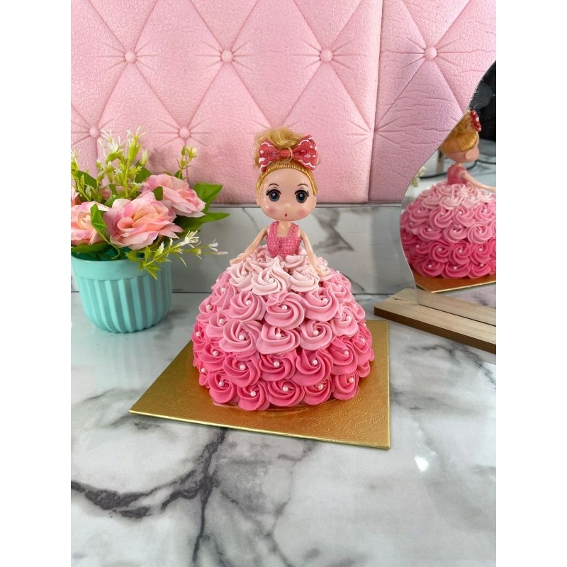 

Korean Cake Anak - Princess - Barbie - Spider