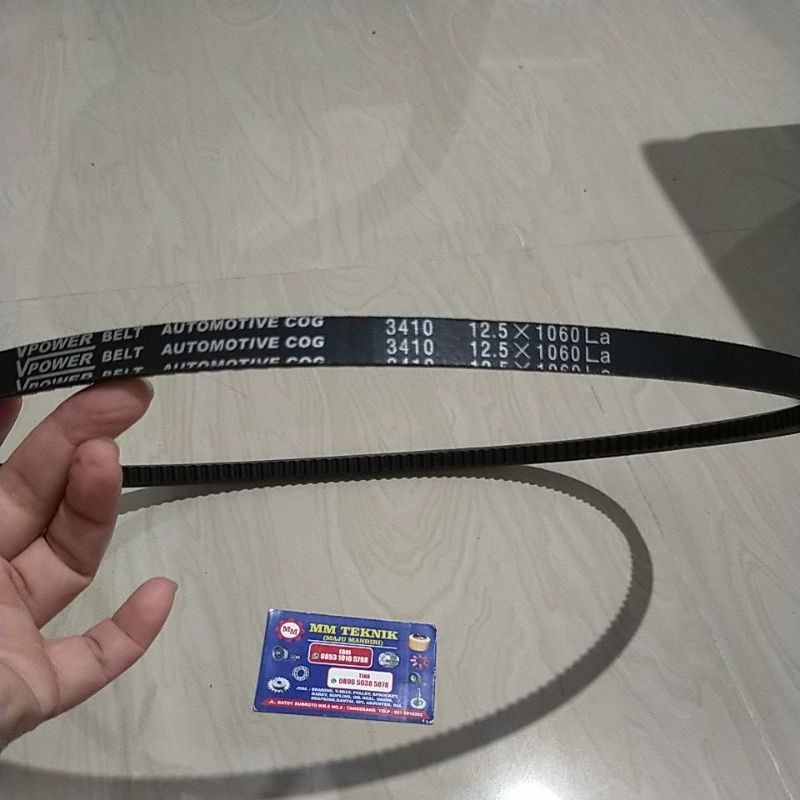 Vanbelt A41 Gerigi Tali Ban Kipas RECMF 6410 Mitsuboshi RPF 3410 Bando Vpower A41,5 A41.5 6415 3415 Van Fan Belt A 41 Gigi V- Pan Panbelt Fanbelt A-41 Bergerigi Vb A 41 bergigi mitsubisi