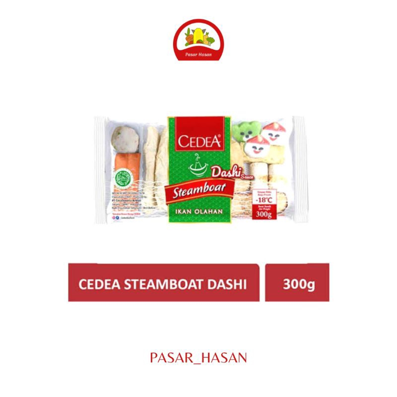 

1 Set Steamboat Dashi Cedea | Frozen Food | Pasar Hasan