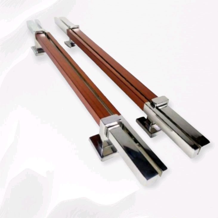 Handle pintu rumah kupu tarung model Twin 45cm/ Gagang pintu
