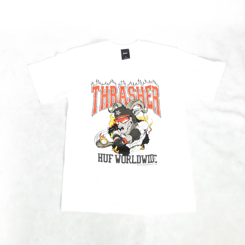 Kaos HUF x Thr4sher Rincon Tee Original