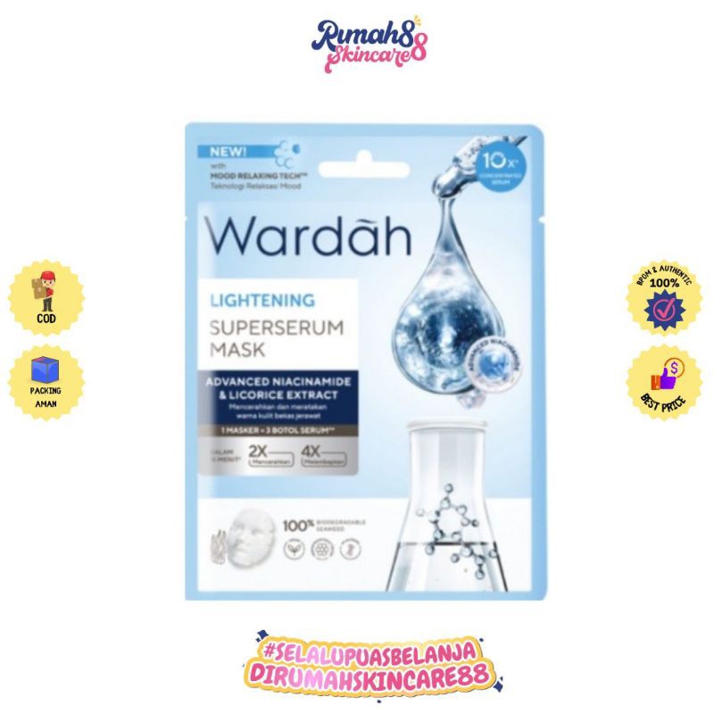 WARDAH Lightening SuperSerum Mask 20 ml