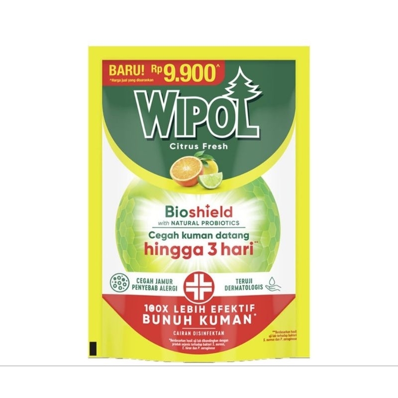 wipol 450ml 9900 +packing dus