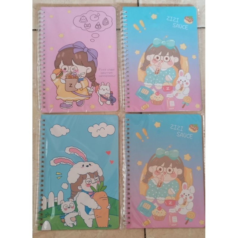 

Buku / Notebook / Diary Spiral A5 Eat