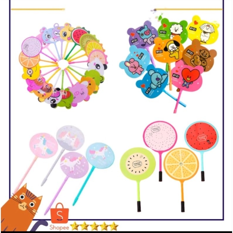 

Pena Kipas Karakter / Pena Kipas Gel / Pena Lucu / Pulpen Kipas / Pulpen Lucu