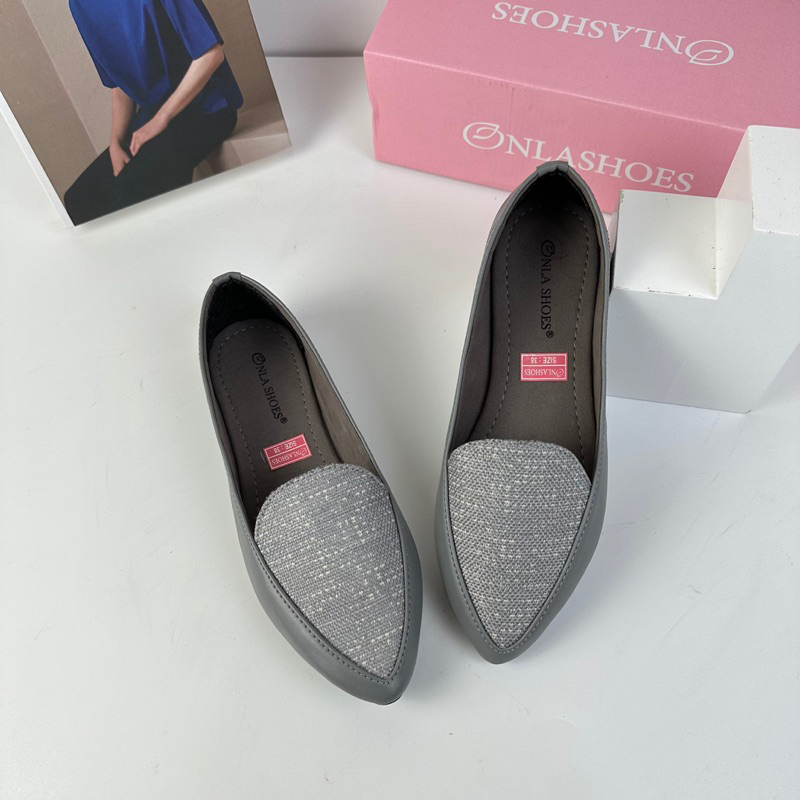 Onlashoes - Flat Shoes YN04 Sepatu Flat Wanita