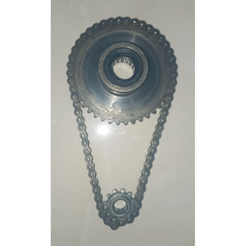 Gigi Ger gir teming pengantar penghubung Dinamo dobel stater Astre grand/prima/supra/revo star