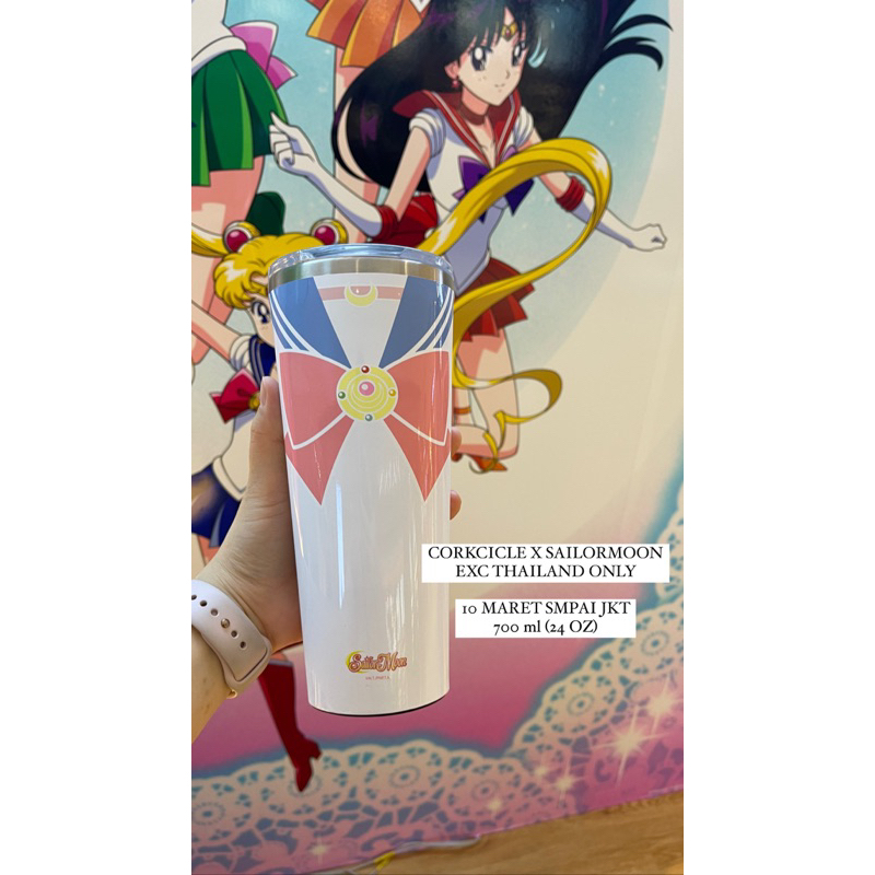 Corkcicle Tumbler | Corkcicle sailormoon | Tumbler corckcicle | Corkcicle x Sailormoon EXCLUSIVE THA