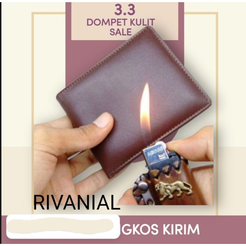 Dompet kulit domba asli garut/ DOMPET PRIA