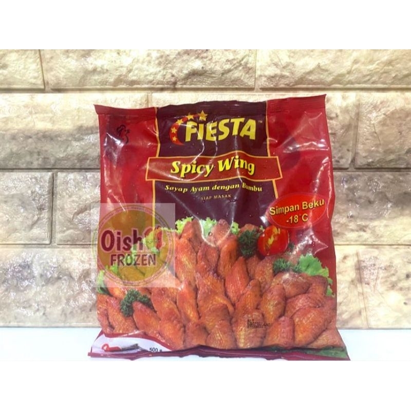 

Fiesta Spicy Wings 500 gr