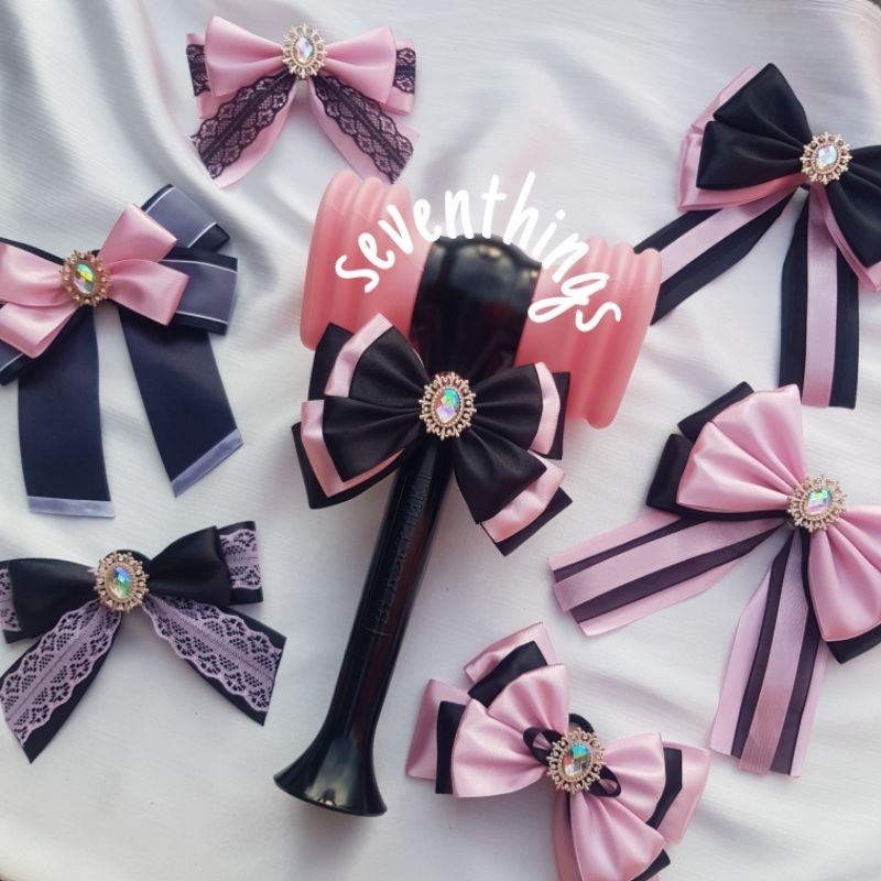 Bakulanku1717 Blackpink Lightstick Ribbon / Pita Lightstick Blackpink / Byongbong Lightstick Ribbon