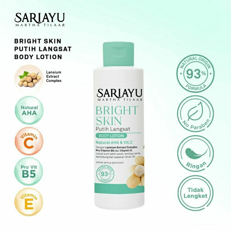 Sariayu Putih Langsat Body Lotion