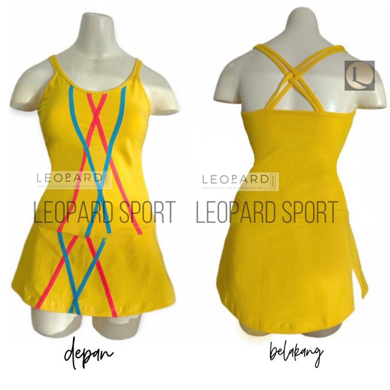 Baju Senam Obral Rok Mini / Baju Senam Rok Pendek