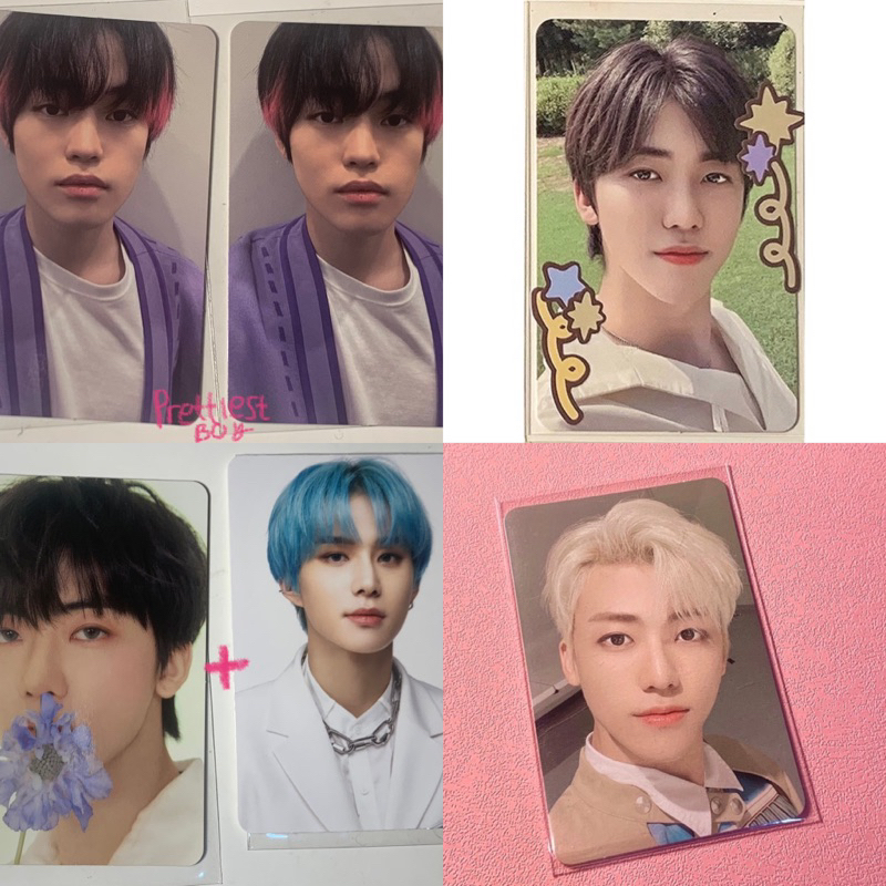 [read desc] nct dream pc photocard chenle bene smstore glitch mode, jaemin departure, jaemin candula