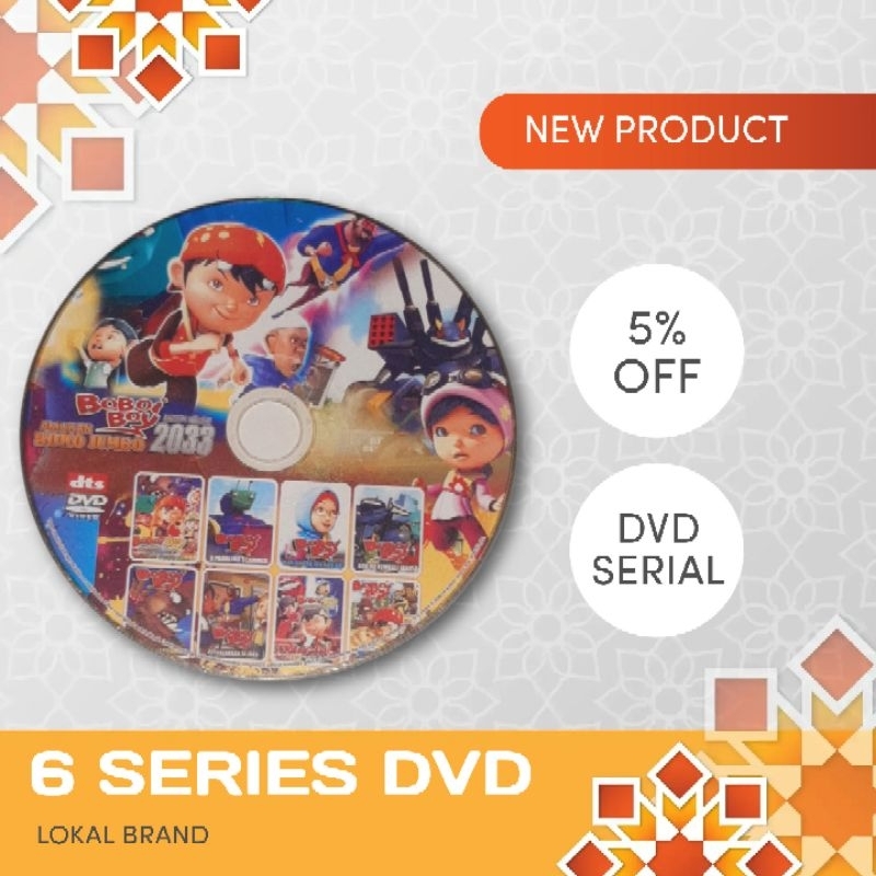 PROMO kaset DVD the movie boboiboy 7 serial vilem