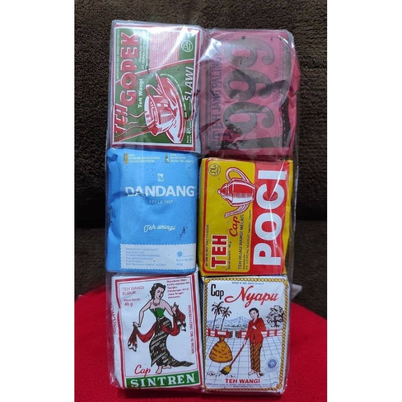 

PAKET 6 TEH KOMBINASI SOLO