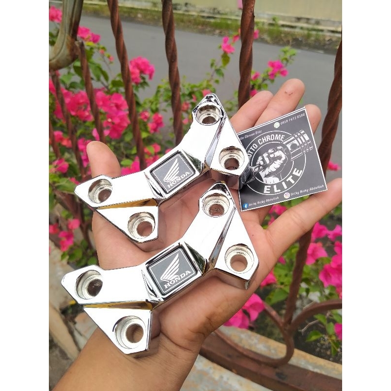 RAISER CB150R LED RAISER CB 150 R LED KLEM STIR CB150R LED CHROME ORIGINAL