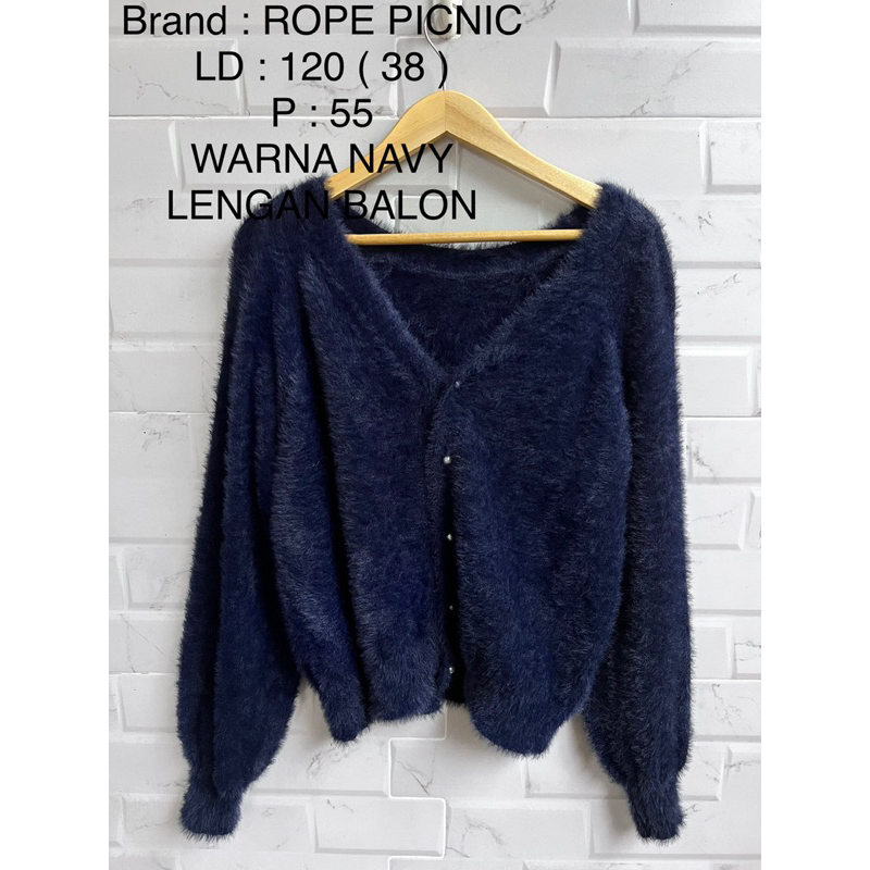 CARDIGAN ROPE PICNIC