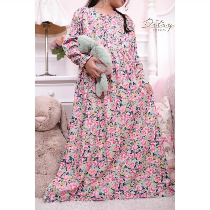 PL Preloved Little Ditsy Serein Green (mba @ichayuni)