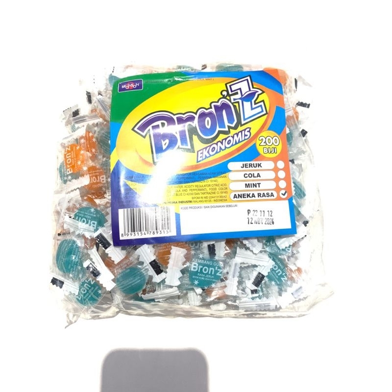 permen bronz aneka rasa