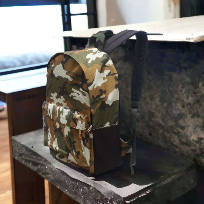 Ransel Loreng Army Tas Sekolah Anak Sd laki Laki Tas Punggung-Gendong-Backpack