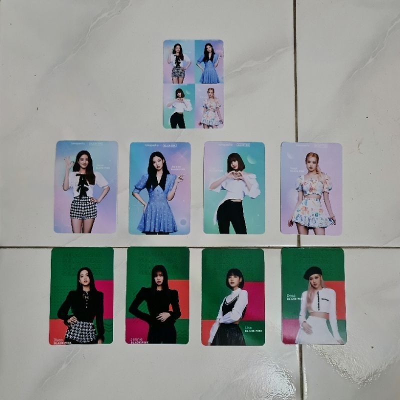 BlackPink Black Pink X Foto Kartu Card PhotoCard UnOfficial