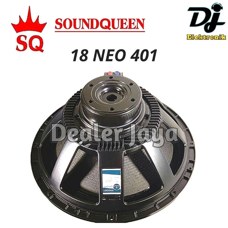 Speaker Komponen Soundqueen 18 NEO 401 / 18NEO 401 - 18 inch