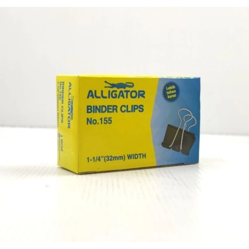 

Alligator Binder Clips no. 155