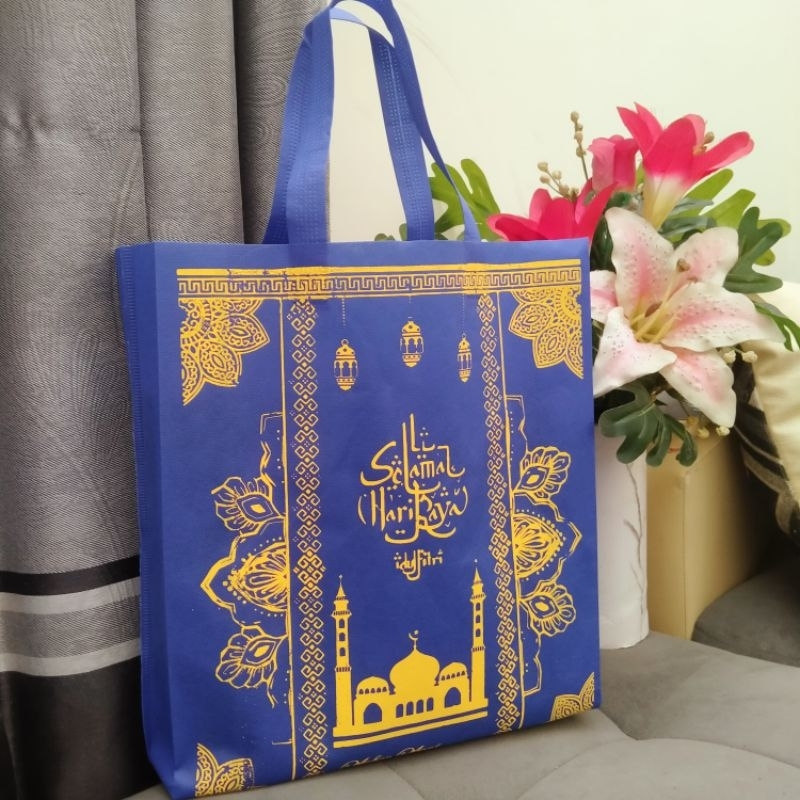 tas lebaran IDUL FITRI /GOODIE BAG /TAS PRESS LEBARAN 30X40