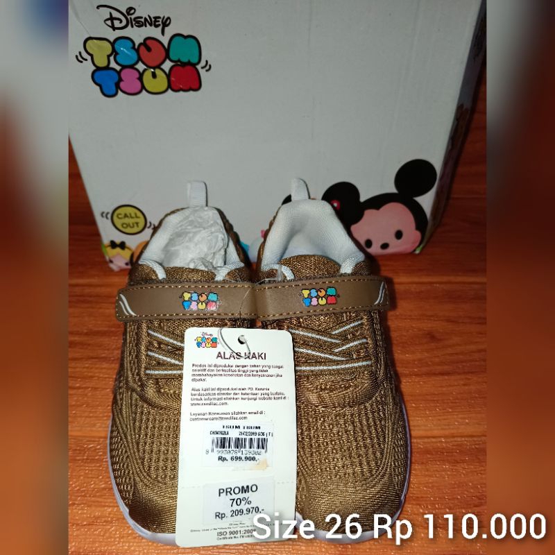 Sepatu Tsumtsum Anak