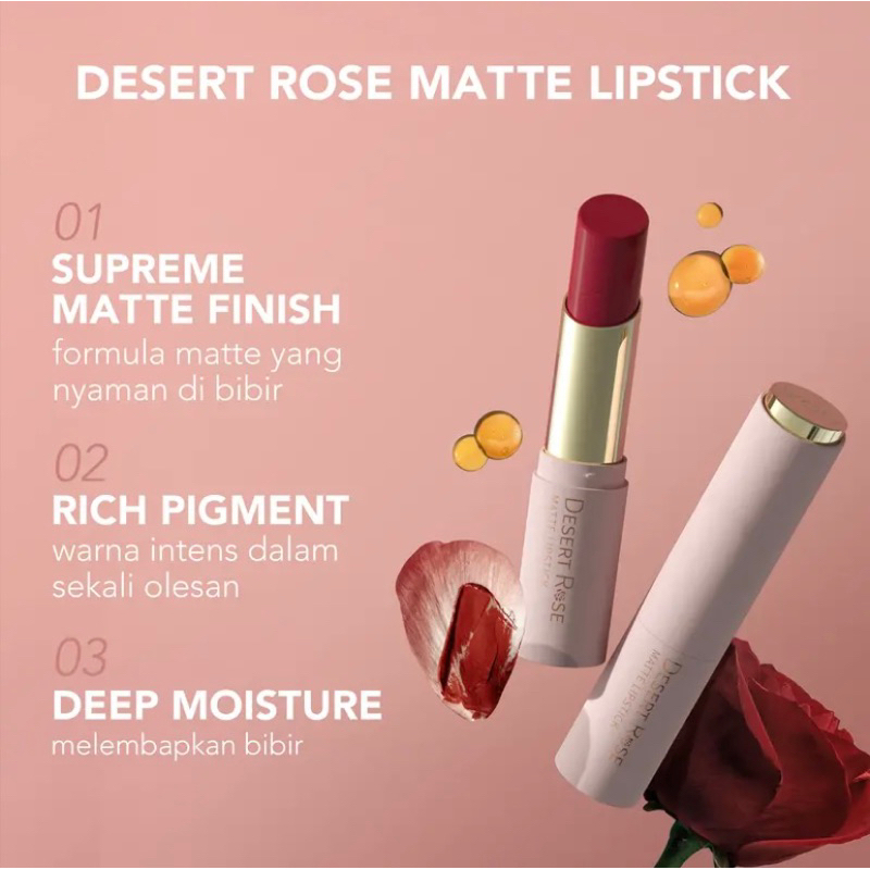 YOU Desert Rose Matte Lipstick