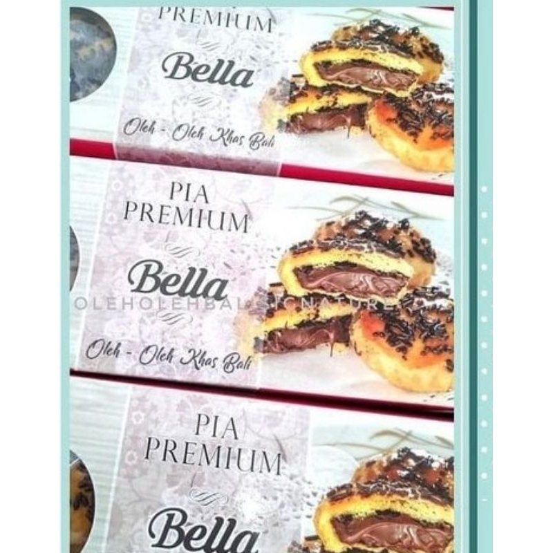 

Pia Premium Bella 1box isi 6pcs rasa coklat Oleh Oleh Khas Bali