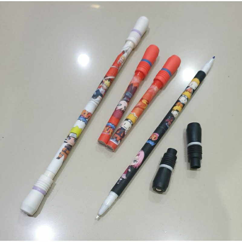 SPINNING PEN PUTAR NARUTO MAGNET