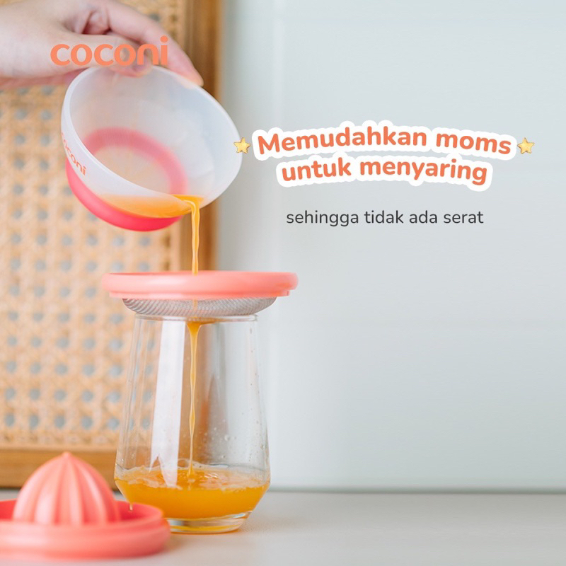Coconi Baby Food Maker Set / Alat Penghalus Makanan Bayi MPASI