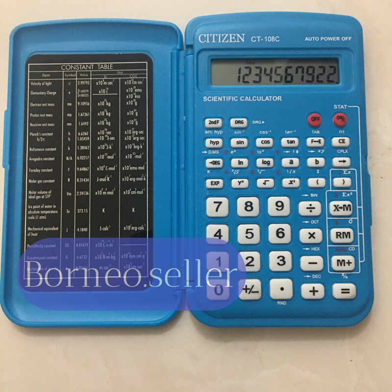 

YUH CALCULATOR ILMIAH CT 1 KC1 CT1 SCIENTIFIC MURAH 1 WARNA