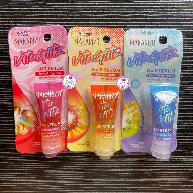 MAKARIZO VitaGlitz Hair Serum Indonesia