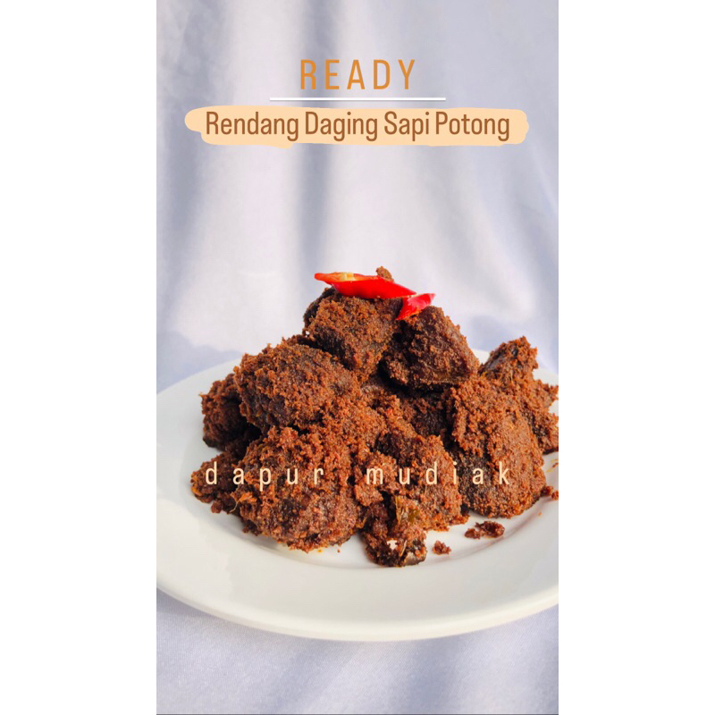 

rendang daging sapi potong