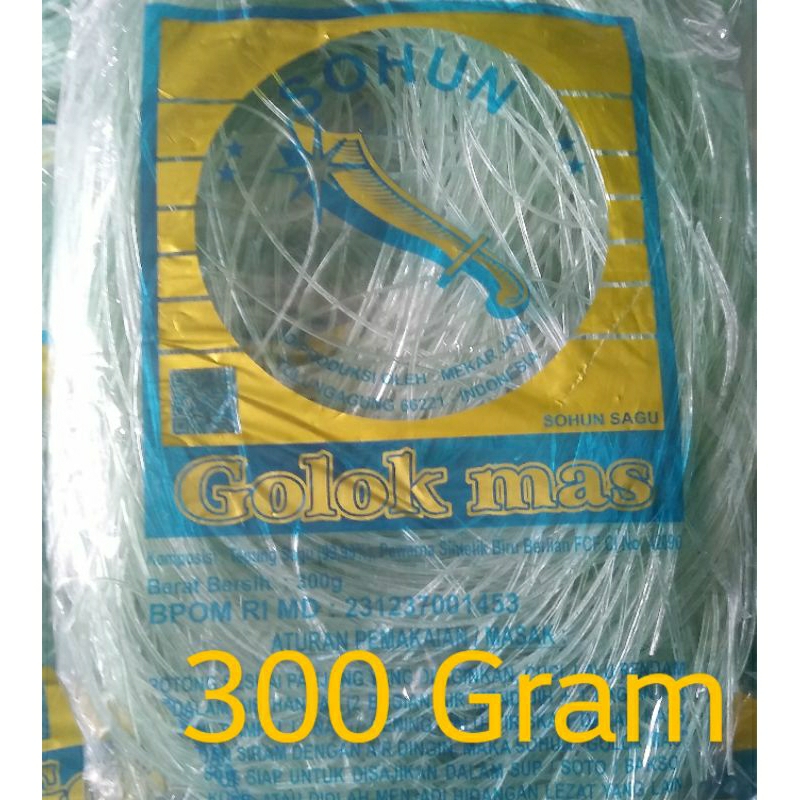 

Sohun Cap Golok Mas 300 gram- Suun -Soun Istimewa